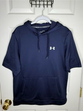 Under Armour Baseball Short-Sleeve Hoodie – Size L